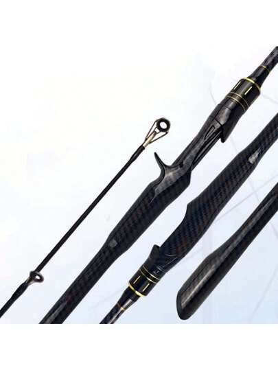 1. Lightweight Carbon Fiber And Fiberglass Composite Material, 1.8m/5.91ft Two-Section Design - High Sensitivity For Spinning/Casting, Explosion-Proof Rod Tip, One-Piece Handle, Soft Touch, Suitable For Freshwater And Saltwater, Gift - Affordable Lure Fishing Rod, Outdoor Adventure Gear, Ergonomic Handle, Durable Composite Material, Suitable For Spring And Summer Fishing.
