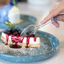 360 Count Clear Plastic Spoons Disposable BPA-Free Heat Resistant Solid and Durable Disposable Spoons Heavy Duty Bulk Premium Spoons plastic disposable for Party Supply - claro - Ver 7