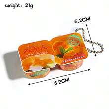 1个酸奶钥匙扣，逼真软萌食物玩具减压吊坠，慢回弹挤压背包钥匙链，迷你酸奶盒挂饰，香味挤压珠链包包吊坠，迷你挂饰，草莓蓝莓香味挤压减压钥匙扣，挤压减压逼真食物造型手指玩具，有助于缓解压力、焦虑和放松，生日礼物，节日礼物，完美礼物 - 彩色 - 查看 13