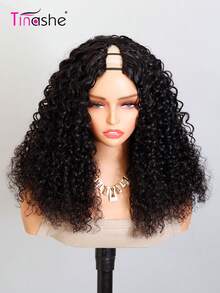 Tinashe Tóc giả bồng bềnh, rẽ ngôi chữ V sâu, tóc giả làm từ tóc thật, trông như da đầu, mật độ 150%, tóc giả làm từ tóc thật, không cần để lộ tóc thật, tóc thật Brazil màu tự nhiên dành cho nữ, tóc giả không cần keo dán, trang phục Halloween cho nữ, móng tay Halloween, tóc giả không cần keo dán, tóc thật, cosplay Halloween, tóc cổ tích, tóc cưới, tóc nàng tiên cá, phụ kiện tóc. - SNatural - Xem 4
