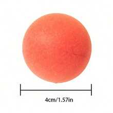 5/10/20/50pcs 40mm Matte Yellow & White Durable PP Material Rust-Proof Table Tennis Balls, Suitable For Adult Practice And Recreation - Multicolor - View 8