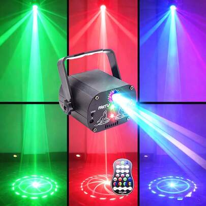 Đèn cầu disco 60 chế độ, đèn DJ cho tiệc tùng có điều khiển từ xa và kích hoạt bằng âm thanh, thích hợp cho tiệc tùng, tụ họp, sinh nhật, đám cưới, KTV, quán bar, trang trí phòng, tạo không khí, món quà tuyệt vời.