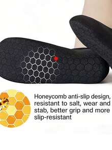 Quick-Dry Non-Slip Beach Water Shoes Adult Honeycomb Sole Beach Socks Swimming Surfing (Beach Socks Are Not Beach Shoes) If You Want To Purchase A Product That Can Be Used Multiple Times, Please Purchase The Second Style In This Link - Multicolor - View 3