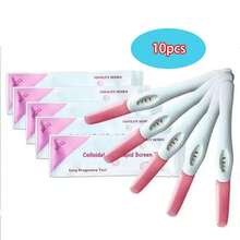 1/5/10/20支装验孕棒，验孕笔，验孕玩具，恶作剧道具，模型，非医疗用品 - 彩色 - 查看 8