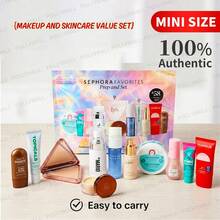 Sephora 10-Piece Prep & Set Makeup And Skincare Value Set For Her- Benefit Primer, Glow Recipe Dew Drops, Summer Fridays Mist, LYS Setting Powder , Merit Priming Moisturizer & More - Travel Size Beauty Discovery Kit - 彩妝及護膚迷你入門套裝 - 查看 1