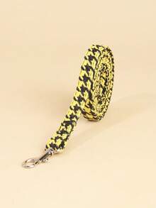 1pc Polyester Material Fresh Pattern Pet Leash, Suitable For Small Cats And Dogs Outdoor Use (Not Suitable For Large Active Dogs) - Yellow - View 10