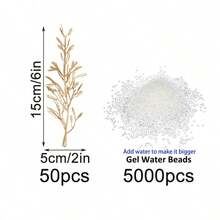 10/30/50 bông hoa giả màu vàng kim, thích hợp để trang trí trung tâm nến nổi, dùng làm vật trang trí bình hoa mini 15cm, phù hợp cho đám cưới, bàn ăn, tiệc tùng, trang trí nhà cửa, nhà hàng. - 1 bộ - Xem 14