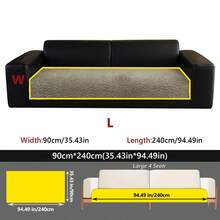 1 chiếc đệm sofa dệt bằng sợi chenille chuyển màu, chống trầy xước do thú cưng, dùng được cả bốn mùa, có thể giặt máy, đa năng, kiểu dáng hiện đại, bảo vệ cho sofa 1-4 chỗ ngồi. - nhiều màu - Xem 30