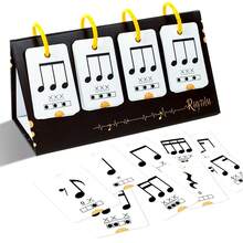 Rhythm Practice Cards 75 Music Enlightenment Desktop Educational Cards Beginner Music Learning Cognitive Cards Visual Practice Cards Note Training Cards Music Teaching Tools - Multicolor - View 1