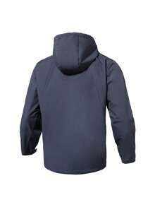 Chaqueta deportiva informal con capucha y cortavientos Under Armour para hombre, primavera 2026, 23600401-013 - Gris - Ver 2