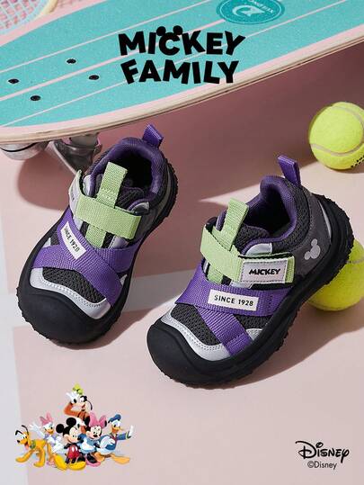  1 Pair Disney Authorized Collaboration Children's Sneakers, Suitable For Daily Wear, Festivals, Sports, Outdoor Activities, Comfortable, Non-Slip, Durable, Breathable (Boys' Sneakers, Boys' Skate Shoes, Children's Sneakers, Girls' Sneakers, Girls' Skate Shoes)
