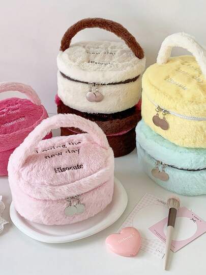 1Pc Color-Blocking Design Portable Travel Makeup Bag Hand-Held Make Up Bag Cosmetic Organizer Cosmetic Bag Sanitary Napkin Storage Bag Tampon Bag Handbag Zippered Multi-Functional Storage Bag Cosmetic Storage Bag Suitable For Storing Lipstick,Brush,Hand Cream,Hair Clips,Mobile Phone,Keys,Headset,Etc.Birthday Gifts,Gift For Friends,Valentine's Gift,Bridesmaid Gifts,Mom Gifts,Teachers Gifts Home Decor Room Decor Travel Essentials Cruise Essentials