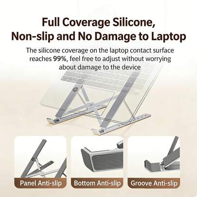 HP Giá đỡ laptop ZJ20, giá đỡ máy tính, đế tản nhiệt, bộ làm mát laptop, hợp kim nhôm, giá đỡ đứng di động