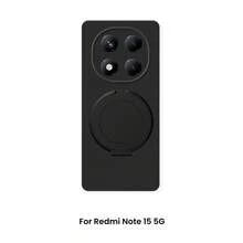 黑色磁吸超薄磨砂手机壳，单件装，带超薄PC支架，兼容 16、15、14、13、12、11 Pro/Max/Mini、16e、Galaxy/Note 13 Pro（黑色），超薄手机壳，适合作为11岁生日礼物或春季手机壳。 - 黑色 - 查看 115