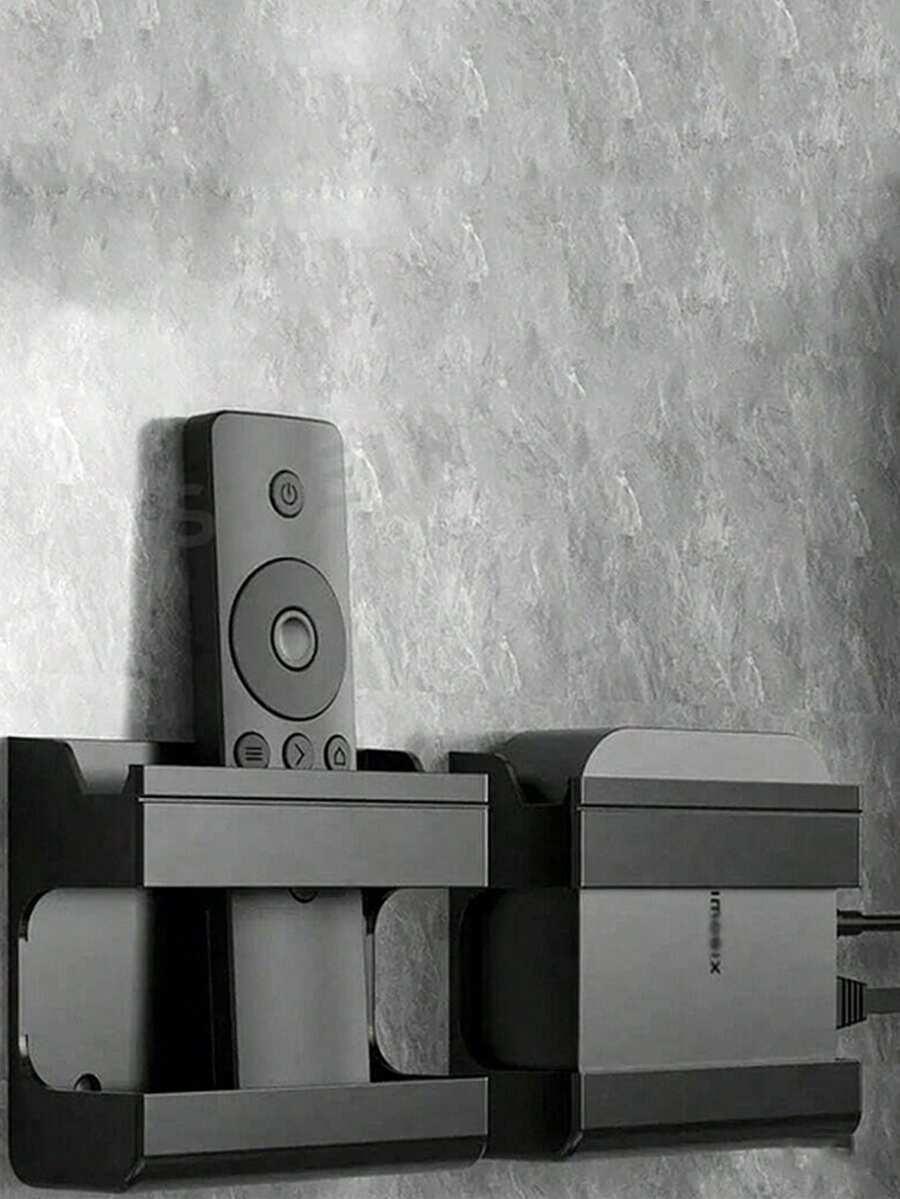 家庭网关存储架遥控器 WiFi 蓝牙智能网关壁挂支架多模网关安装支架 - 彩色 - 查看 1