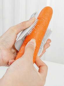 Fruit & Vegetable Cleaning Brush, Kitchen Potato Cleaning Tool With Bendable Handle, Multi-Function Scrub, Food Prep Brush, Multi-Purpose Cleaner, Easy Grip Brush, Vegetable Brush, Multi-Functional Cleaner, Home Chef, Meal Prep Tool - Multicolor - View 5