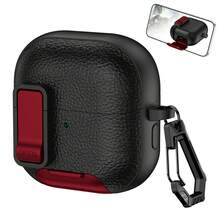 1 pieza Funda protectora con hebilla de bloqueo y soporte para los auriculares inalámbricos Bluetooth FreeClip 2, de silicona suave anti-caídas, modelo nuevo - Multicolor - Ver 14