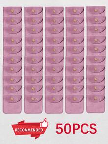 1/10/50个装 天鹅绒礼品袋，珠宝包装袋，珠宝礼品袋，婚礼生日派对糖果袋，耳环手链项链收纳袋，派对节日礼品包装袋 - I7 - 查看 36