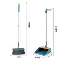 Compact Folding Broom Dustpan For Household Cleaning - A - View 12