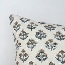 1 pezzo Federa per cuscino stile fattoria con motivo floreale ditsy (inserto cuscino non incluso), design botanico classico vintage di campagna, adatto per camera da letto, balcone, soggiorno, sala da pranzo, decorazione per la casa, cuscino per divano - Cachi - Visualizzare 3