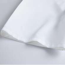 Bộ đồng phục đầu bếp tay ngắn màu trắng, lưng lưới thoáng khí, thanh lịch và thoải mái, phù hợp cho khách sạn, quán cà phê, nhà hàng phương Tây. - trắng - Xem 9