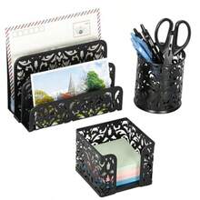 Penholders - 3 Set Black - View 1