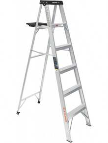 Truper EST-35, Escalera de tijera tipo III, 5 escalones, con bandeja - Escalera - Ver 2