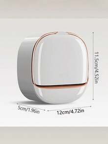 高品质带盖皂碟，强力粘胶壁挂式皂架，家用防滴漏皂碟 - 彩色 - 查看 6