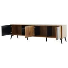 Television Stands & Entertainment Centers - Brown+Black - View 10