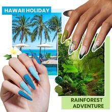 BEETLES Nail Nook Gel Nail Polish Set -77 PCS 60 Colors 5ML Gel Polish Kit Base Glossy Matte Glitter Top Coat Glitter Pearl Cat Eye White Red Pink Nude Uv Led Nails Easter Gift For Women - 77 Pcs 60 Colors World Travel - 查看 3