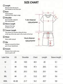 Men's Fashion Casual Two-Piece Set, Round Neck Short Sleeve T-Shirt And Drawstring Shorts Spring And Summer Sports Suit Men's Print Casual Clothing Set, Active Lifestyle, Casual Wear, Sporty Look, Fashion, Breathable Fabric, Comfortable Fit, Printed Outfit, Streetwear Lovers, Young Adults,T-Shirt And Shorts Set, Two Piece Set, Casual Set, Summer Outfit, Lounge Set, Short Sleeve Set, Cotton Set, Mens Set,Matching Set, Sport Set, Tracksuit Set, Comfort Set, Daily Outfit, Lounge Wear,Casual Wear,Cotton T-Shirt, Casual Tee, Short Sleeve, Crew Neck, Vintage Tee, Fashion T-Shirt, Loose Fit, Regular Fit,Shorts, Casual Shorts, Summer Shorts, Cotton Shorts - Một chiếc áo phông đen - Xem 6