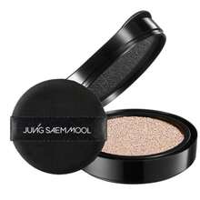 JUNG SAEM MOOL Essential Skin Nuder Cushion Refill Natural Finish Buildable Coverage Cushion Foundation by Korean Makeup Artist Refill Only 0.49 Fl Oz SPF 50 06 Pink Light - SPF 19 Rosa Claro - Ver 1
