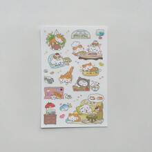 韩式可爱仓鼠贴纸，粉彩美学日常生活贴纸，适用于日记本、手账、计划本装饰，趣味贴纸，Kindle、剪贴簿用品，笔记本电脑贴纸 - Color - 查看 14