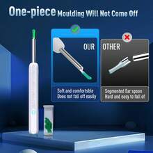 [Holiday Haul]Portable Earwax Removal Tool Set With Camera, C-Type Charging, Waterproof Endoscope Ear Cleaning Tool, Winter Gift Set, New Year Gift - Multicolor - View 4