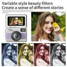 Kamera Digital Mini Retro CCD Baru, Piksel Definisi Tinggi, Perekaman Foto dan Video, Tanpa Selfie, Hadiah Sempurna untuk Keluarga, Guru, dan Orang Tersayang - View 6