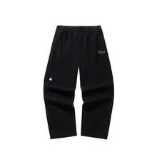 Quần nỉ thể thao unisex Anta Fan Zhendong Series | Hàng mới về, chất liệu dệt kim chính hãng 172628304R - Đen cơ bản-2 - Xem 6