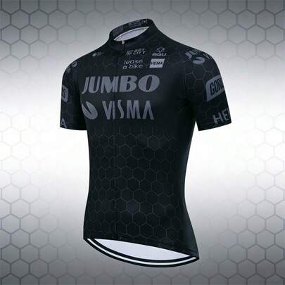 UCI BORA 1pc JUMBO Breathable Quick-Dry Men's Summer Short Sleeve Cycling Jersey