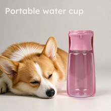 1 pieza Taza de agua portátil y plegable para mascotas de 350ml/550ml - Multicolor - Ver 10