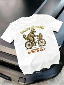 Men T-Shirts - White - View 2