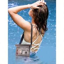 1pc Waterproof Waist Bag, Large Capacity Waterproof Phone Pouch, Summer Outdoor Sports Waterproof Bag, Triple Sealed Waterproof Waist Pack, Outdoor Sports Beach Phone Protective Case, Swimming Diving Protective Cover, Back To School Essential, Waterproof Bag, Beach Bag, Beach Accessories, Suitable For Boating, Swimming, Snorkeling, Kayaking, Beach, Water Park, Can Be Used As Phone Case And Wallet, Suitable For Vacation, Pool Activities - Multicolor - View 3
