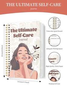 Trees Women's Self-Affirmation Workbook - Includes Daily Positive Emotional Inspiration And Goal Setting Mental Health Journal - Elegant African American Women Cover - Spiral Bound Self-Care And Personal Growth Planner - Ideal Birthday Gift, Self-Care Journal, Motivational Design, Smooth Writing, Durable Binding, Suitable For Self-Improvement - 1 Set - View 4