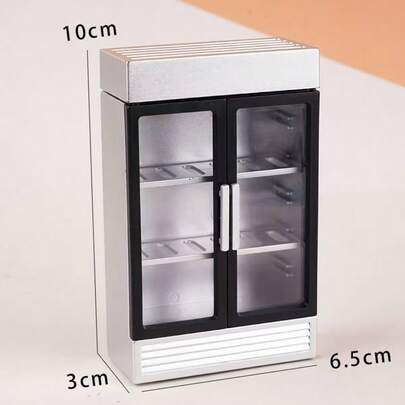 New Dollhouse Soda Beverage Refrigerator Set Toy Playhouse Puzzle Toy Oys For Strangers, Gamesteacher Accessories