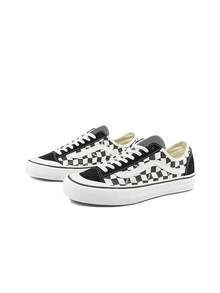 Giày thể thao Vans Unisex 2026 Xuân Mới 136 Decon VR3 Cổ Điển Retro Họa Tiết Bàng Đen Trắng, Giày Vải Canvas Cổ Thấp, Phong Cách Thường Ngày VN0A4BX91KP - Đen và trắng - Xem 2