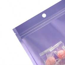50/100 Túi kẹo tự dán màng ngọc trai Macaron, bán trong suốt, có lỗ treo, thích hợp làm quà tặng nhỏ, trang sức, quà tặng lễ Phục sinh, đám cưới, tiệc tùng. - Xem 9