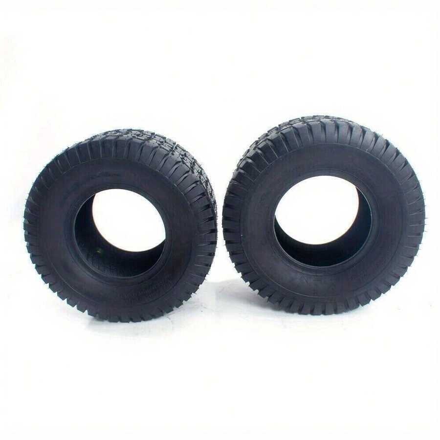 4PR Lawn Cart Tires 23x10.50-12 QM512 *2 Pack. Suitable For Golf Carts/Standard Lawn Carts. Smooth, Comfortable, Durable, And Protects The Grass. For Lawn Use Only, Off-Road Use Only. - Black - View 1