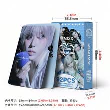 92张/盒 NMIXX Bluevalentine 照片卡（60张 LOMO 卡 + 32张贴纸），K-POP 粉丝周边，SKZ 限量版粉丝商品，收藏照片卡，贴纸，节日礼物 - 彩色 - 查看 6