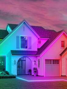 1-5m LED Neon Light Strip, Flexible LED Tape Light, Remote Control, Multiple Modes, Outdoor RGB Neon Lights Waterproof, Music Sync Gaming LED Neon Light Bar, Suitable For Bedroom And Indoor Use - Colored Light - View 5