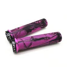 AOFDA 135mm Universal Mountainbike Lenkergriffe, Einzelverriegelung, Gummi-Lenkerüberzüge in Mischfarben, rutschfest, stoßdämpfend, Zubehör für Offroad-Fahrräder - Verschiedenfarbig - Übersicht 7