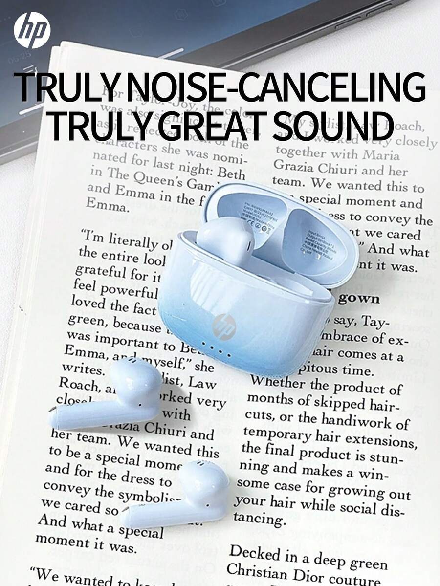 HP H10J Wireless Headphones | Bluetooth 5.4 | IPX4 | 30 Hours Of Playback Time | Microphone - View 1