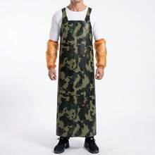 1 chiếc tạp dề chống thấm nước, dày dặn và bền chắc, chống dầu mỡ, thích hợp cho công nghiệp, xây dựng, nghề cá và các ứng dụng đòi hỏi độ bền cao khác. - Tạp dải chống thấm nước bằng cao su - Xem 13